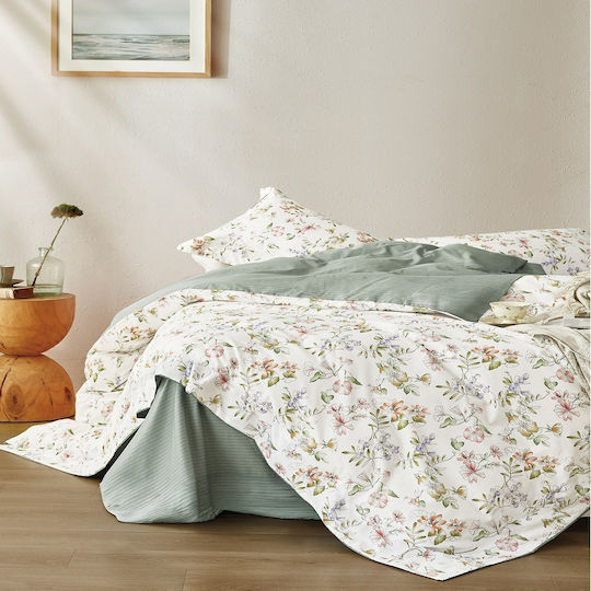 Rythmos Σετ Πάπλωμα Υπέρδιπλο 235x250εκ. Rosado Multi 3τμχ
