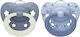 Nuk First Choice Silicone Night Pacifiers with ...