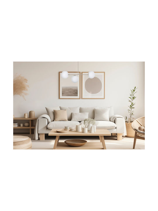 Light Home Висящо Осветително Тяло Златисто с Цокъл E14