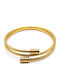 GUF Ανδρικό Βραχιόλι από Ατσάλι Επιχρυσωμένο 6cm