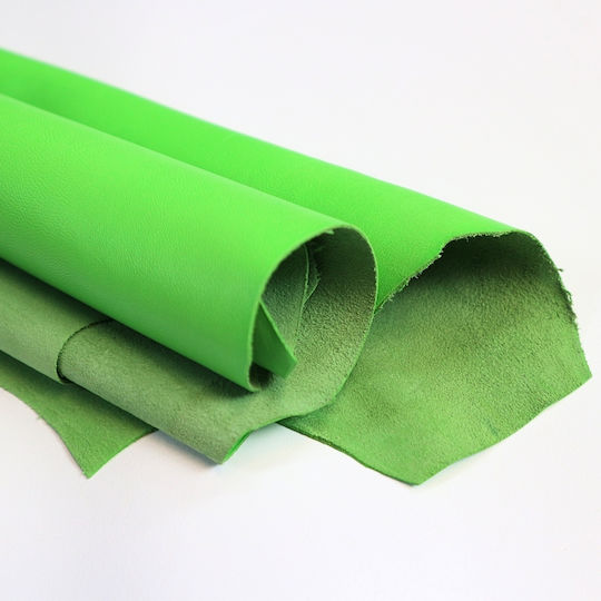 Leather Nappa Summer Green 11605nl 0.36-0.44m²