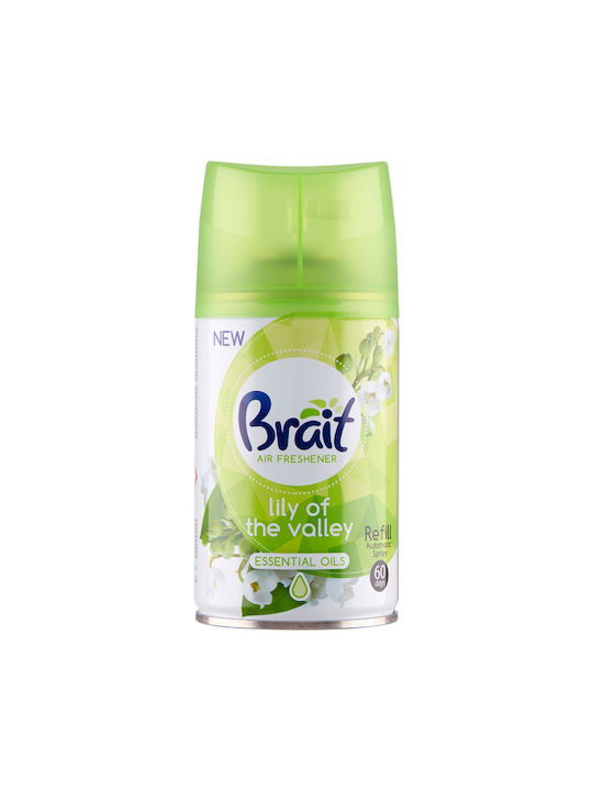 Brait Essential Oils Refill Automatic Air Fresheners Lily Valley 250ml