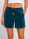 Women's Terry Bermuda Blue