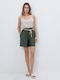 Damen-Shorts Khaki