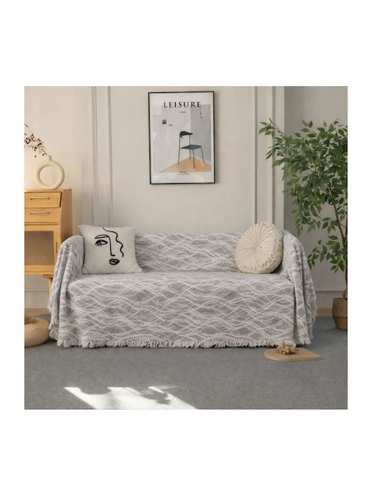 My Home Luxury Throws Set 3 Pcs Brown