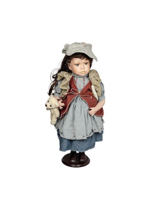 Decorative Animal Figure Made of Porcelain Hat 26x57x57cm