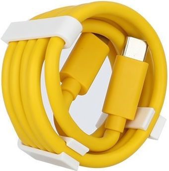Ulefone USB 2.0 Cable USB-C male - USB-C Κίτρινο 1.2m 2408-0000Y0-05
