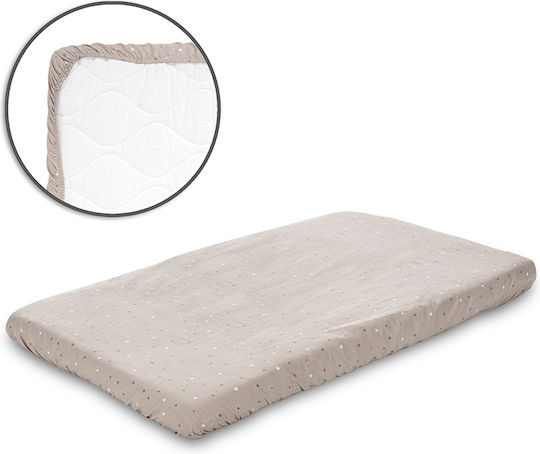 Lorelli Baby Bettlaken Angepasst Beige 98x65cm