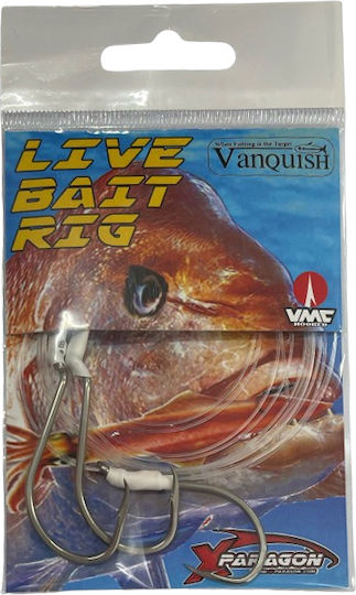 Αρματωσια X-paragon Live Bait Rig Bottom Rig 1005 Inox