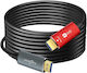 Кабел Hdmi Оптични Влакна Twozoh 50 M 4k 60 Hz 18 Gbps