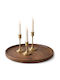 Wooden Serving Tray 38x38x1.5cm