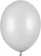 Composition with 100 Gray Birthday Balloons 12cm