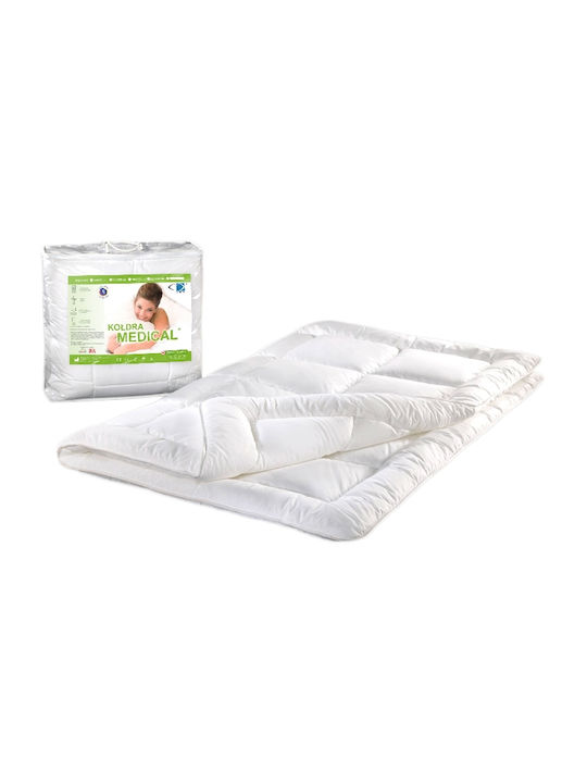 AMW Half Double Quilt with Microfiber Filling 180x200cm 100 1400 GSM