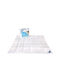 AMW Πάπλωμα Μονό με Γέμιση Microfiber 140x200εκ. 100