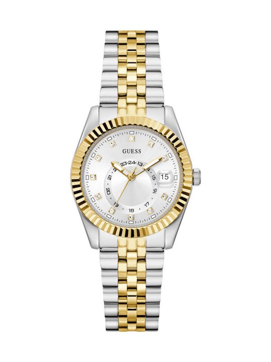 Guess Jada Battery Watch with Metal Bracelet