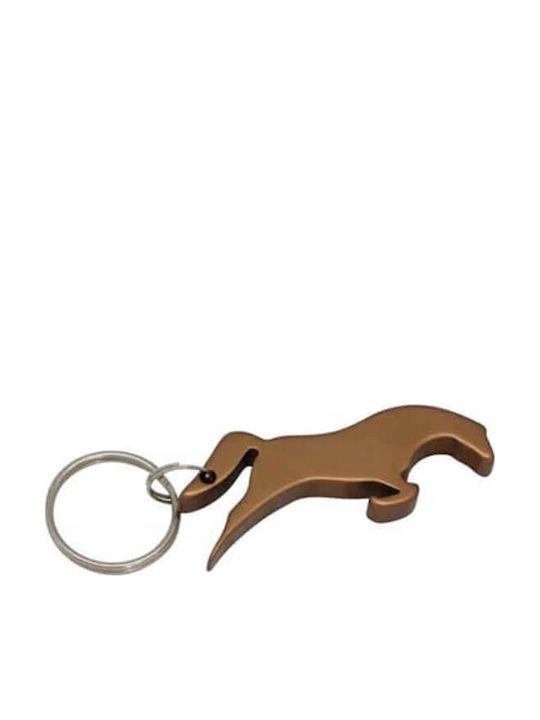 Munkees Μπρελόκ & Ανοιχτήρι Key Ring & Bottle Opener Horse 3 Χρώματα Καφέ