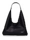 Leather Women's Shoulder Bag Black