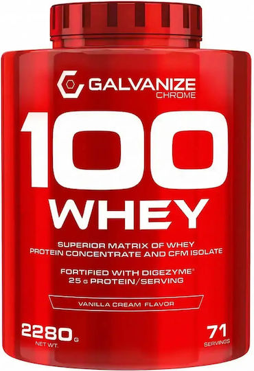 Galvanize Nutrition 100 Molke Ultimate 2280gr Vanillecreme
