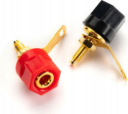 8x 28mm Banana Speaker Socket Amplifier 8x 28mm Banana Speaker Socket Amplifier