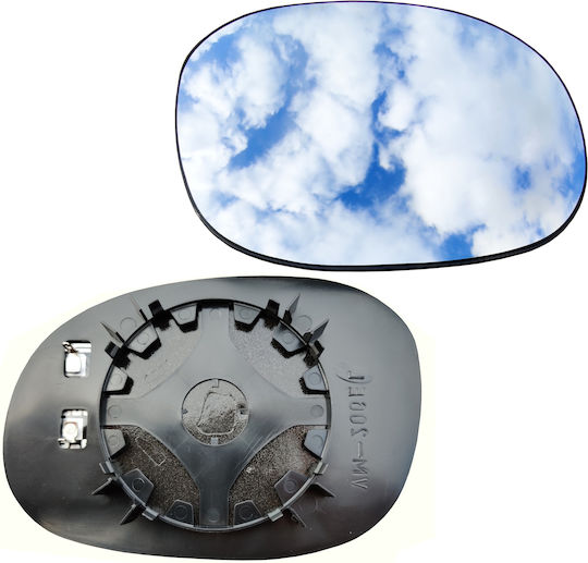 Right Mirror Insert Citroen C3 Lift 2002-2009 Heated