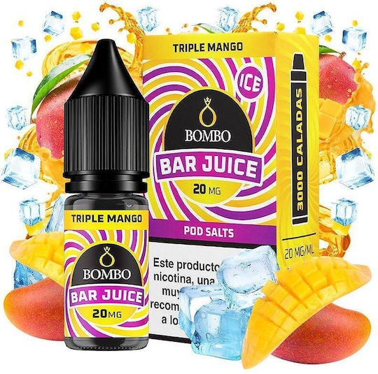 Bombo Έτοιμο Υγρό Αναπλήρωσης Triple Mango 10ml
