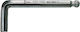 Wera Hex-plus Short Allen Key Ball 4mm W05133154001