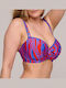Πολυμορφικό Bikini Top Κοκκινο-μπλε