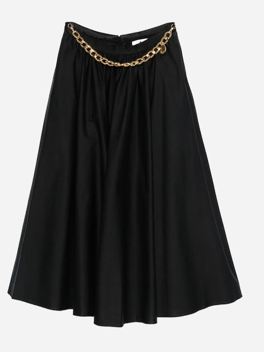 Elisabetta Franchi Cloche Black Skirt