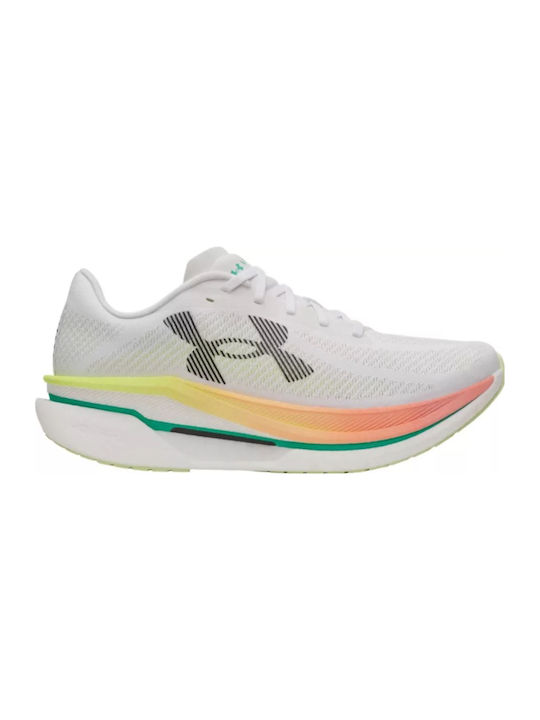 Under Armour Velociti Pro Pantofi Sport De Alergare Pentru Bărbați Albi Under Armour Velociti Pro Pantofi Sport De Alergare Pentru Bărbați Albi