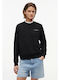 Women's Velvet Sweatshirt Black