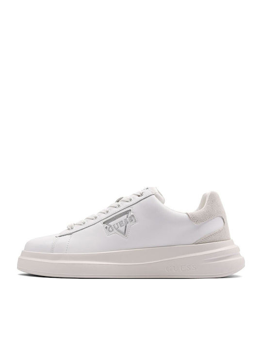 Guess Ανδρικά Sneakers Λευκά