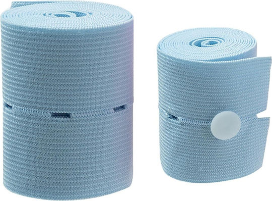 Set 2 Centuri De Monitorizare A Ritmului Cardiac Fetal Material Elastic Moale 6 X 130 Cm Albastre