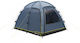 Outwell Arizona 3 Blue 2026 Camping Tents Igloo Blue 3 Seasons for 3 People 350x270x210cm