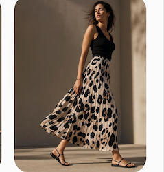 Oxygen Animal Print Skirt