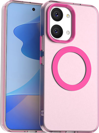 Techsuit Candycase Rückseite Kunststoff / Silikon Rosa (Poco X8 Pro Max)