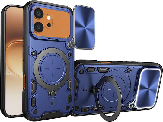 Techsuit Camguard Handyhülle Metallisch Blau Für Honor 600