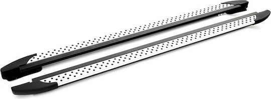 Turtle Silver Car Steps 4x4 for Opel Combo for Fiat Doblo