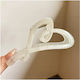 Ecarla Xl Hair Clip Pearl Heart 12x5cm White Sp373