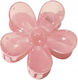 Ecarla Haarspange Verschluss Blume Transparente Puderrosa Sp272