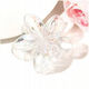 Ecarla Moana Opalescent White Flower Hair Clip-clasp Sp317b
