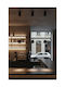 VK Lighting Black LED Pendant Light with Warm White Light