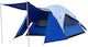 Hupa Gemini 3P Summer Camping Tent Igloo Blue with Double Cloth for 3 People 220x220x150cm