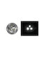 Adeleq Metallic Recessed Spot 13x13cm