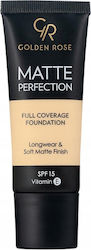 Golden Rose Matte Perfection Fond de Ten Lichid...
