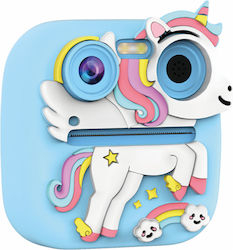FreeOn Unicorn Παιδική με Θερμική Εκτύπωση Μπλε FreeOn Unicorn Παιδική με Θερμική Εκτύπωση Μπλε