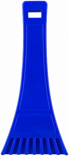 Handheld Plastic Car Snow & Ice Scraper Blue 18x8cm