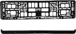 Autopataki Car License Plate Frame Plastic 1 Piece