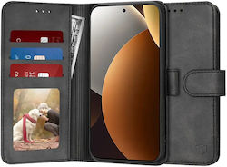 Techsuit Diary Book Silicon Negru (Poco M8)