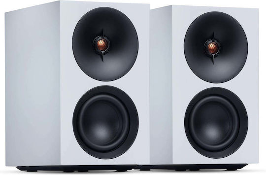 Cambridge Audio L/R S Самоусилващи се Тонколони с Bluetooth 100W (Комплект) Бели