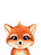 Детски Плакат Fox 50x40см